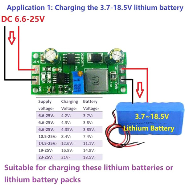 TOOGOO 3,7 V 3,8 V 7,4 V 11,1 V 12 V 14,8 V 18,5 V Lithium Li-sur Lipo 18650 Chargeur De Batterie