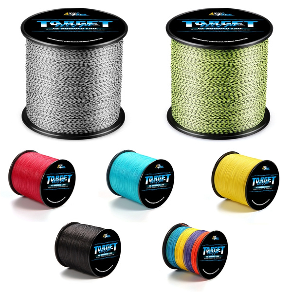 TARGET PE Braided Fishing Line 100 Meters Durable Outdoors 4 Strands Fishing  Line New Mix Color on Sale