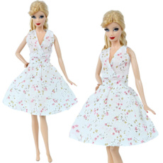Flowers, dollsampaccessorie, Barbie, Dress