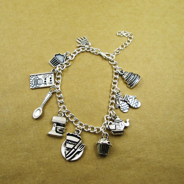 Baking hot sale charm bracelet