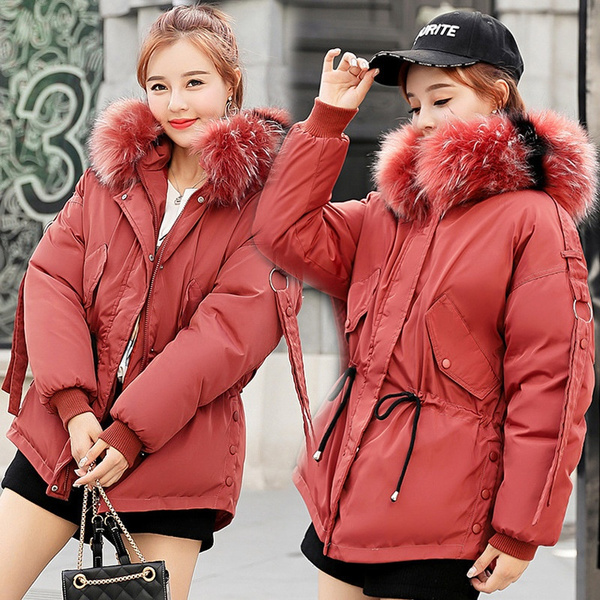 DanceeMangoo Women's Winter Coats Parkas Korean Fashion Down Padded Jacket  Women Clothes Warm Female Cotton-padded Jacket Casaco Feminino Lq