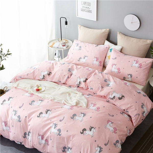 unicorn bed sheets queen size