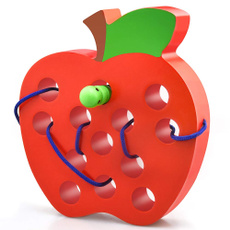 Toy, Apple, Gifts, Wooden