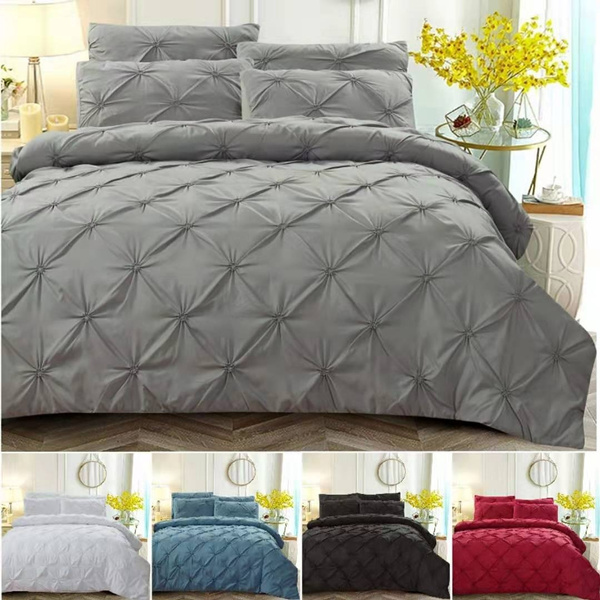 Duvet Cover Pillow Shams Set Luxury Handmade Flower Bedding Sets Single Double Full Queen King Comforter With A Zipper Closure Wish Duvet Cover Pillow Shams Set Luxury, Popular King Bedding Sets