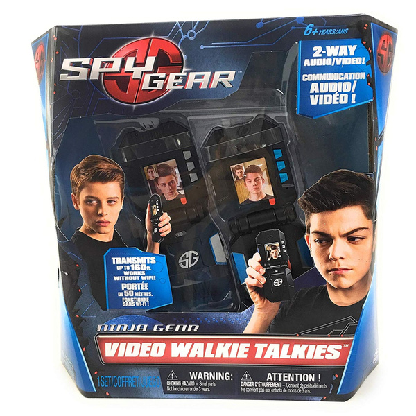 Expedited Shipping Spy Gear Video Walkie Talkies For HOT Holiday Gift 