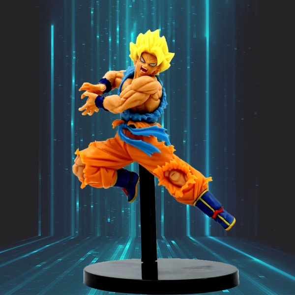 banpresto dragon ball z kamehameha wave son goku action figure