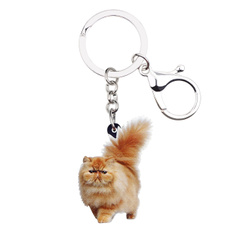 catgift, brown, cutepetaccessorie, keychainsbrown