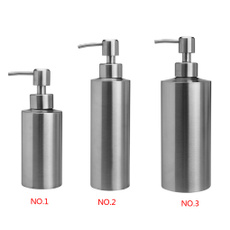 Stainless Steel, stainlesssteelsoapdispenser, stainlesssteelshampoocontainer, Bathroom