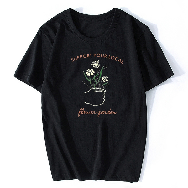 Flower Garden Graphic Tee Unisex Youth 