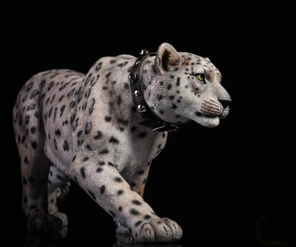 1/6 Leopard Jaguar Snow Leopard Figurine Figure Switchable Head | Wish