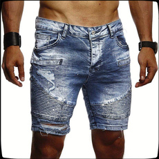 Summer, Shorts, men's jeans, Short pants