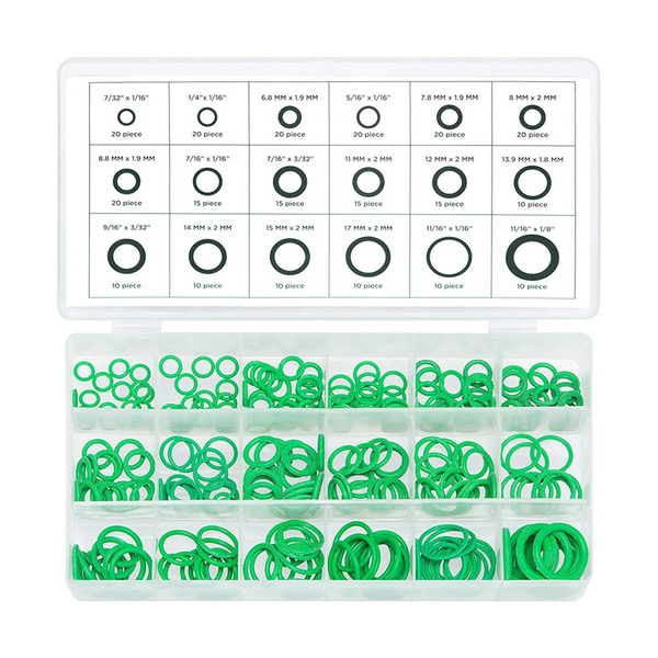 270 Pcs Set Rubber O Ring Washer Seals Watertightness Assortment O Rings Gasket Washer 18 Different Size Gaskets With O Rings Kit Wish