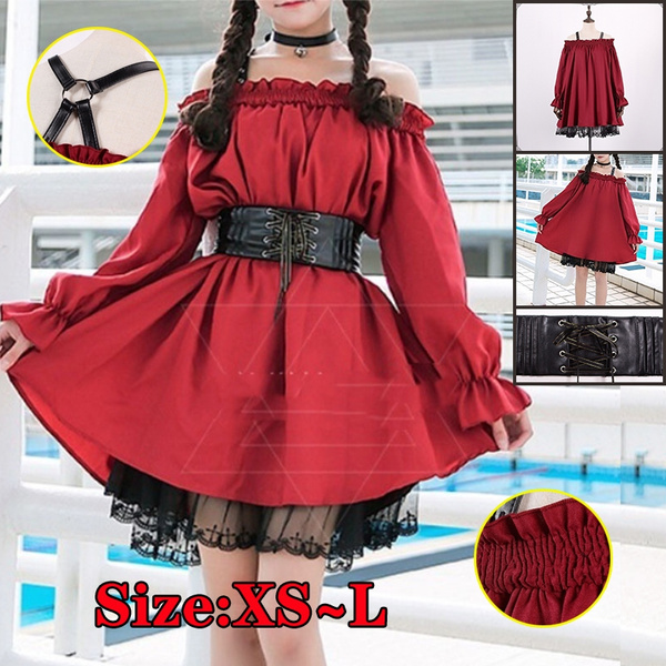Sleeves Gothic Lolita Dress 