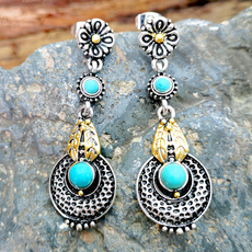Antique, Nails, Turquoise, 925 sterling silver