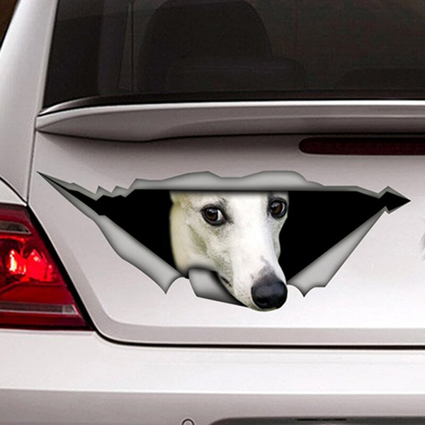 Whippet Mom Dog Decal Sticker for Car Window 8.0 Inch BG 242 