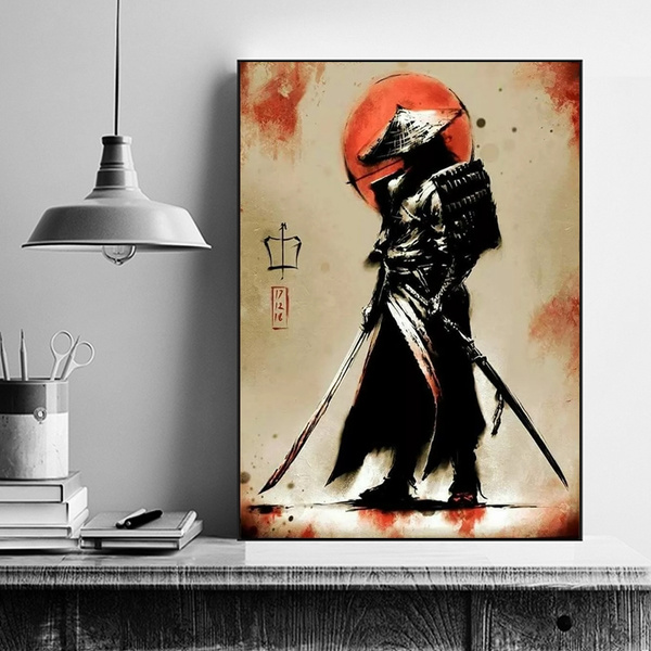 japanesehomedecor, art, Home Decor, Samurai