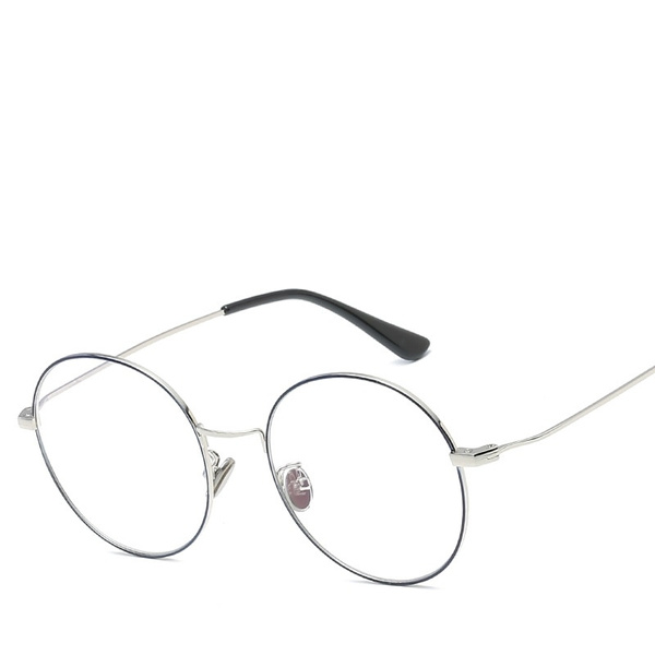 Retro Glasses Literary Male Female Universal Round Frame Influx People ...