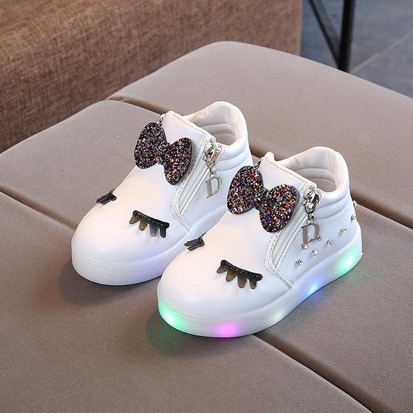 Glowing Led Shoes For Girls Led Children Lighting Shoes Fashion ...
