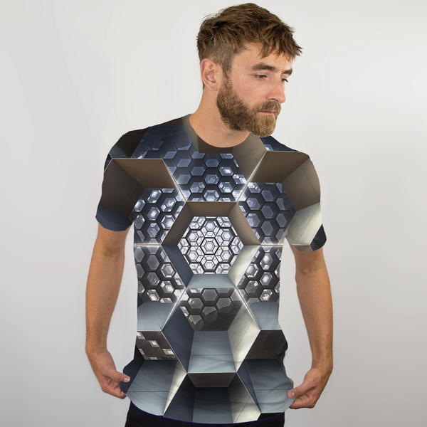 mode Ny Sommer Mode T-Shirt Mænd Trykt 3D T-shirt Kortærmet Mærkelig T-shirt O Neck Man Tøj Sjovt | Wish