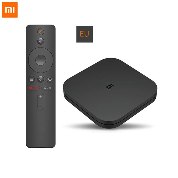 Mi Box S Xiaomi 4K Ultra HD Direct Remote Streaming Media Player Set