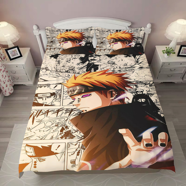 naruto bed cover