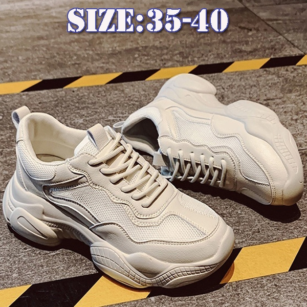 trainers with big heels