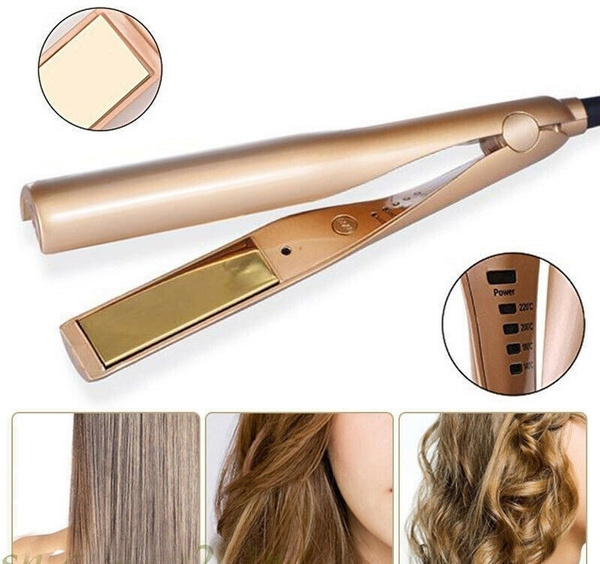 how to flat iron hair without damaging it