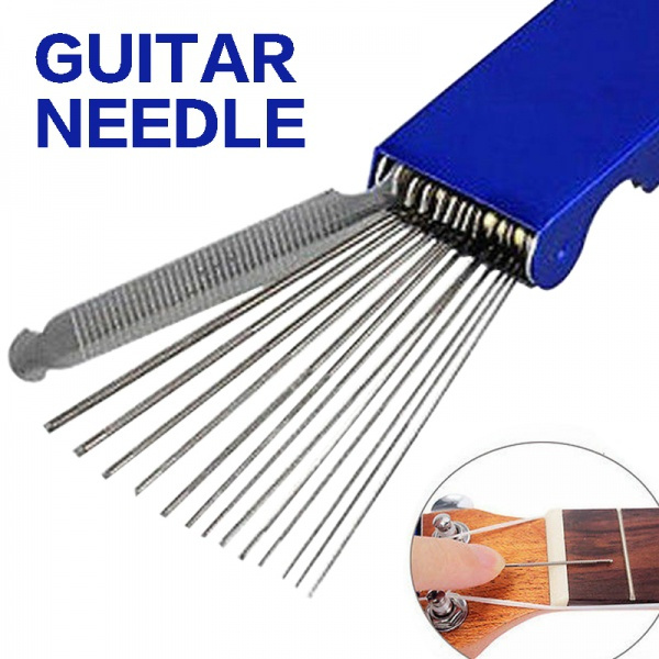 Electric Acoustic Guitar Bridge Slotting Files Luthier Tools Wish