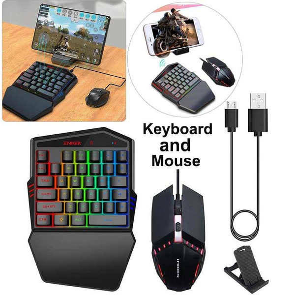 Hercolor Game Keyboard And Mouse For Xbox One Ps4 Switch Ps3 Pc Gamesir Vx Aimswitch E Sports Adapter Keypad And Mouse Combo Wish