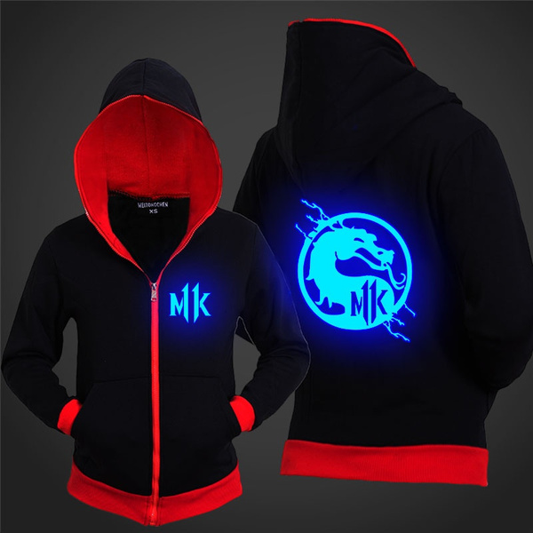 Mortal kombat outlet zip up hoodie