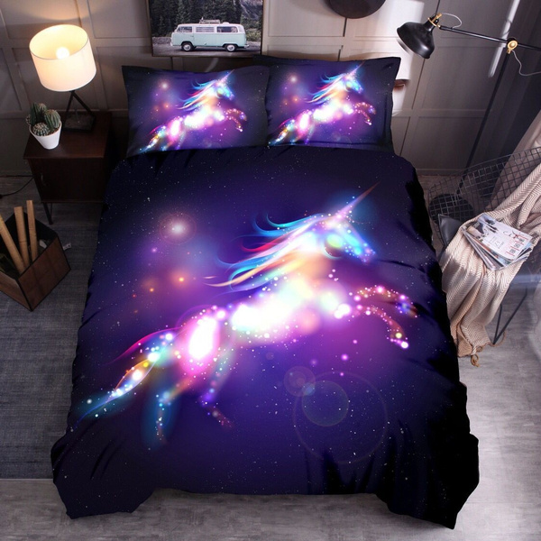 Galaxy unicorn outlet bedding