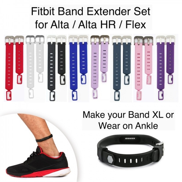 Extender Band For Fitbit Flex/2 Fitbit Alta Fitness Tracker Ankle Wear Wristband 