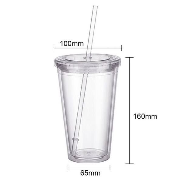 travel cup with straw