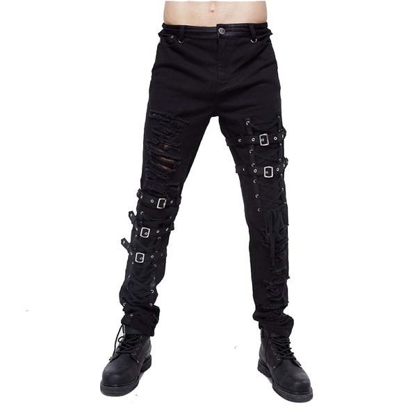 gothic jeans mens