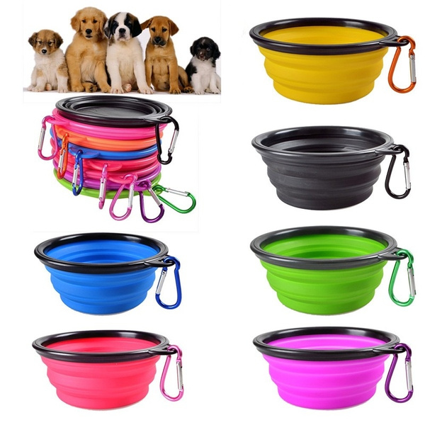 folding dog bowl