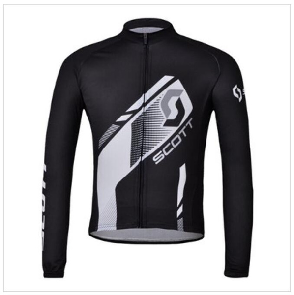 scott long sleeve cycling jersey