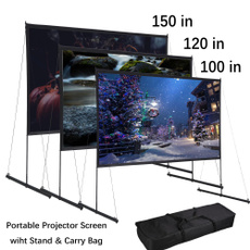 portabledetachableprojectorscreen, projector, camping, Home & Living