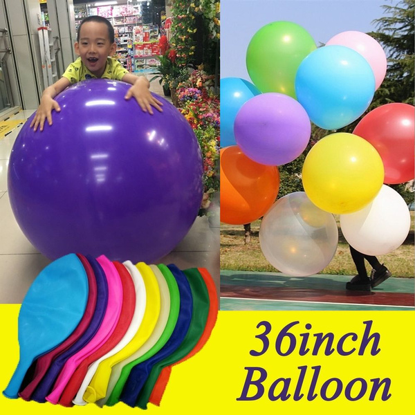 36"Inch Giant Big Ballon Latex Birthday Wedding Party Helium Decor Romantic Gj 