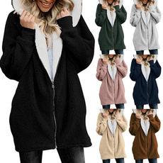 hooded, Winter, Coat, Sweaters