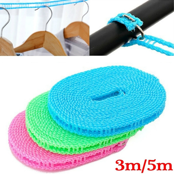 Outdoor best sale clothesline rope