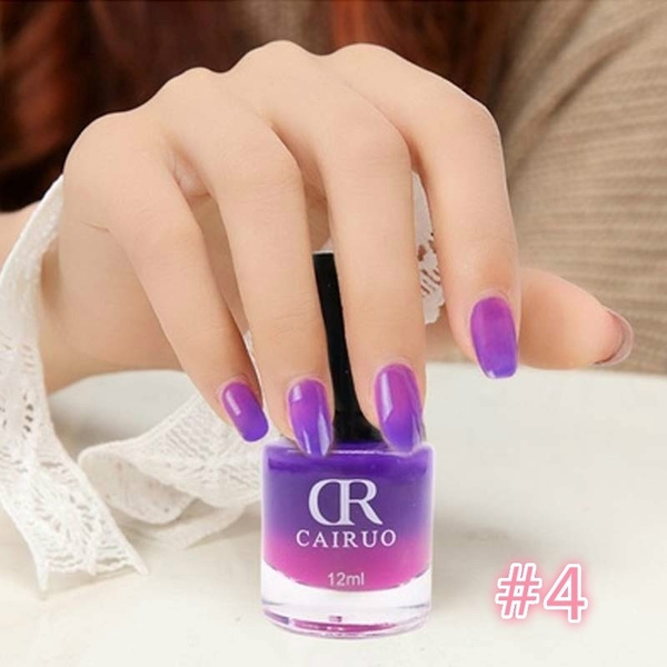 Temperature Change Nail Polish Color Temperature Control Nail