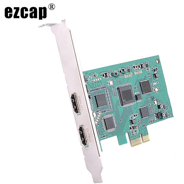 Ezcap Pcie Video Capture Card 4k Hdmi Hd Video Capture 1080p 60pfs Record Game Conference Live Broadcast Streaming Webcasting Wish