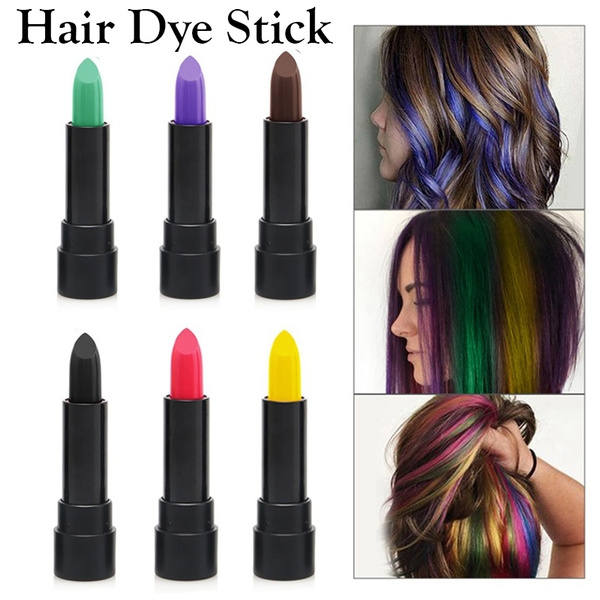 Multicolor Disposable Hair Dye Cream Hair Beauty Product Temporary Hair  Color Pen Easy Coloring Quick Drying Color Pencil | Wish