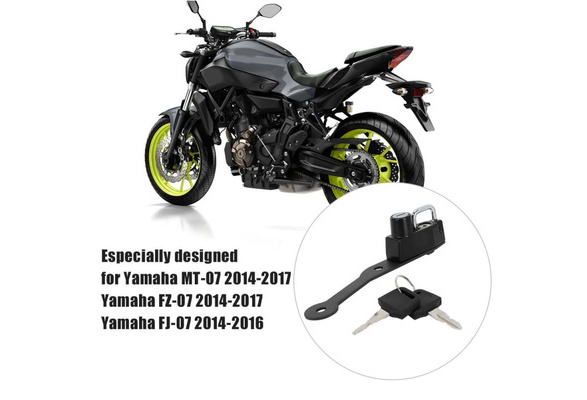 fz 07 helmet lock