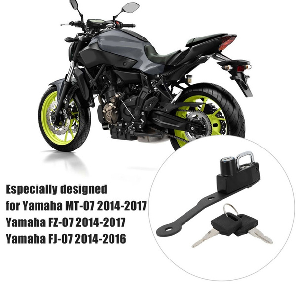 yamaha fzs helmet lock