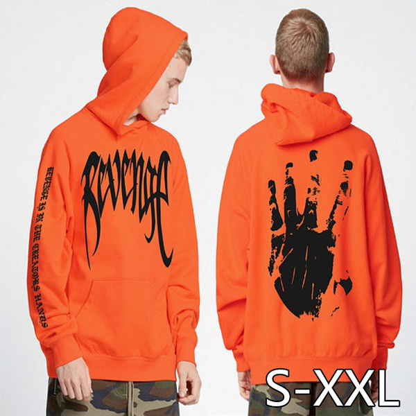 Revenge Cotton Xxxtentacion Sweatshirts Hoody Swag Sad Rapper Hip Hop  Hooded Pullover Plus Velvet