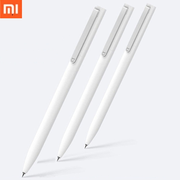 Durf dennenboom Legacy Metal 0.5mm Fine Point Stationery Smooth Xiaomi Mijia Pens Black Ink Gel Pen  Mijia Pen Refill | Wish