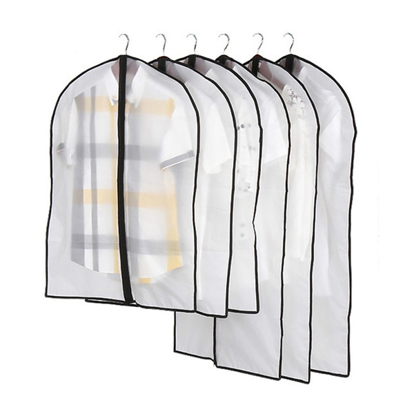 Waterproof Clothes Dust Cover Storage Bag Wardrobe Organizer Suit Coat Protector Household Clothing Garment Bags Wish Waterproof Clothes Dust Cover Storage, Fashion Garment Bags