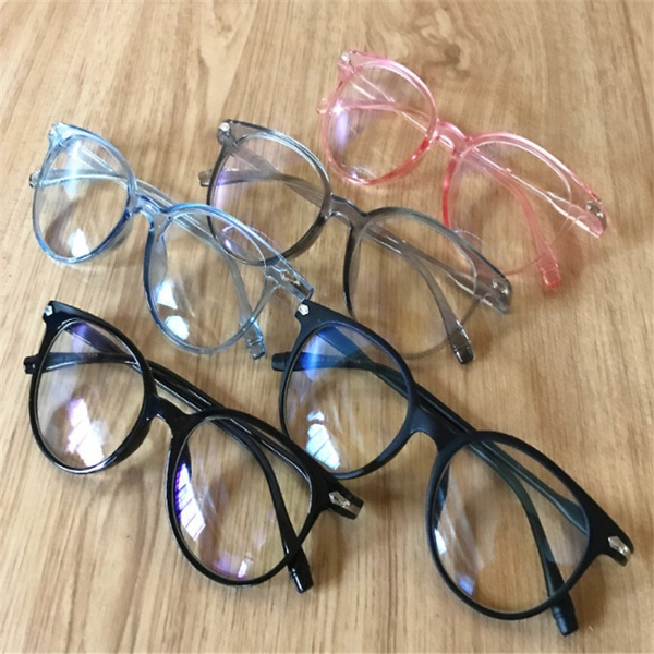 transparent frame glasses for men