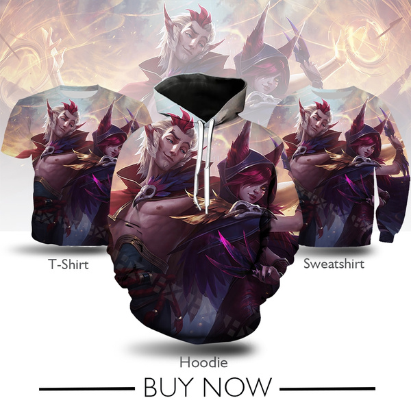 xayah and rakan shirt